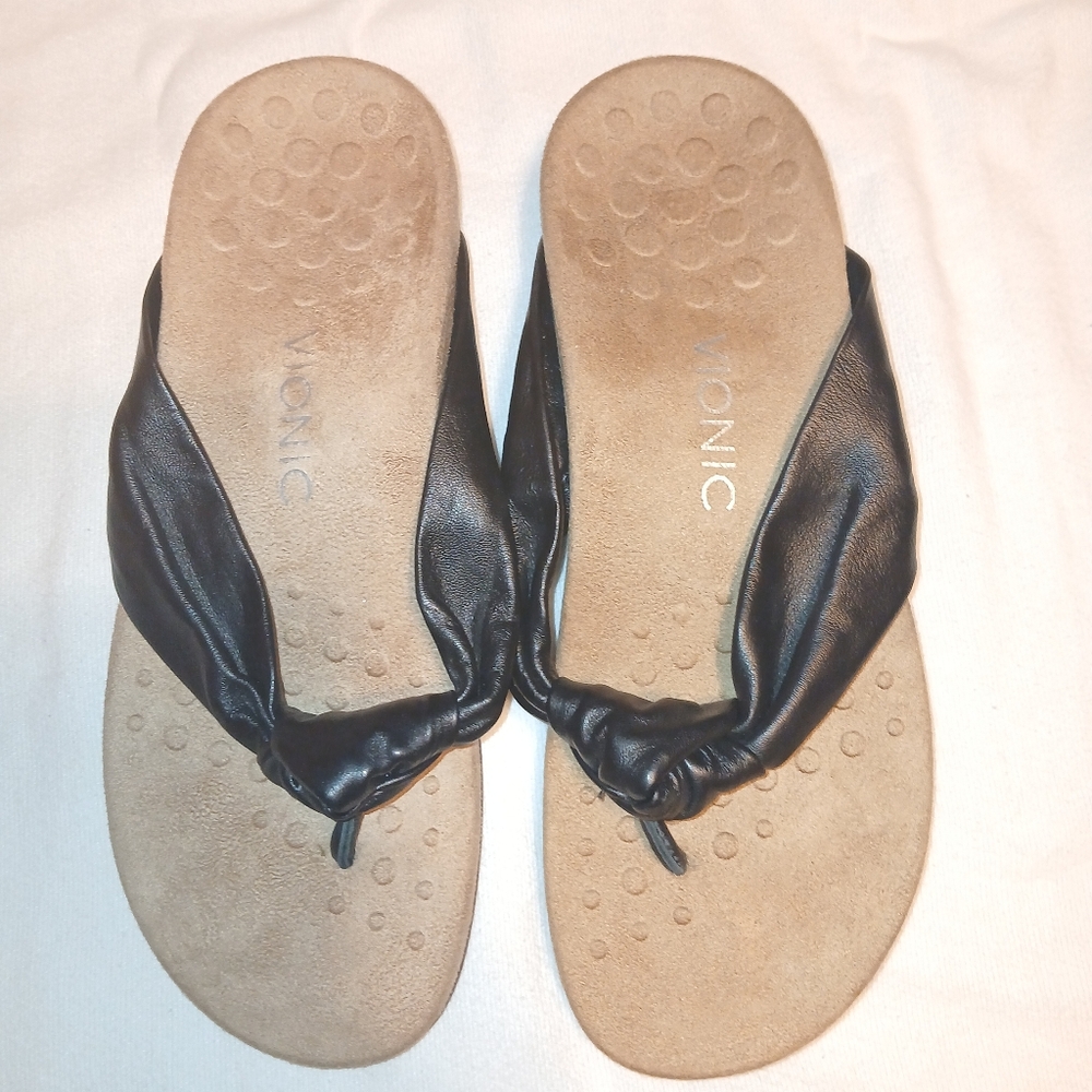 Sz.8 Womens Vionic Group Pippa Thong Sandals